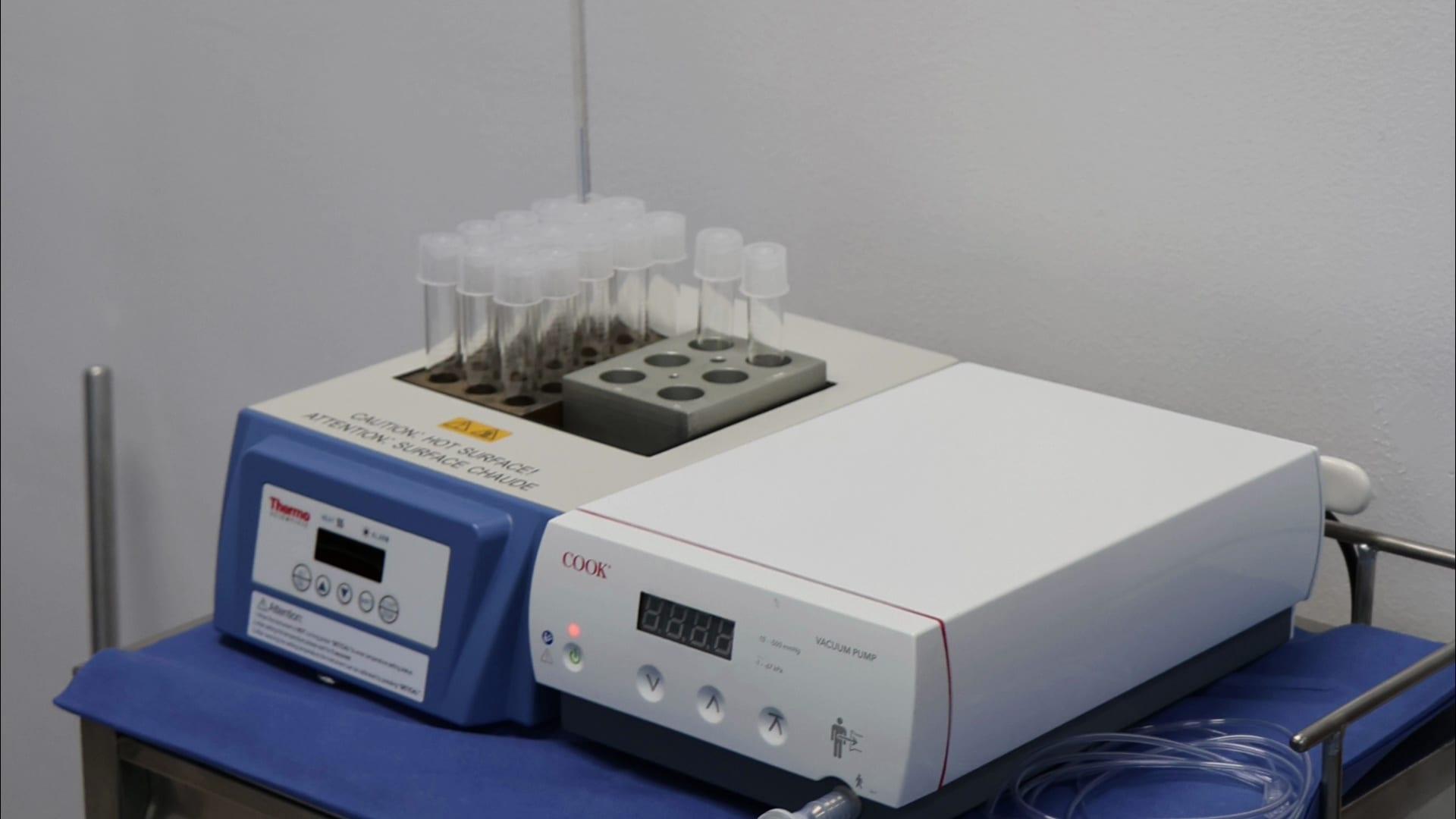 Bomba de Vacío COOK y Bloque Térmico Thermo Scientific